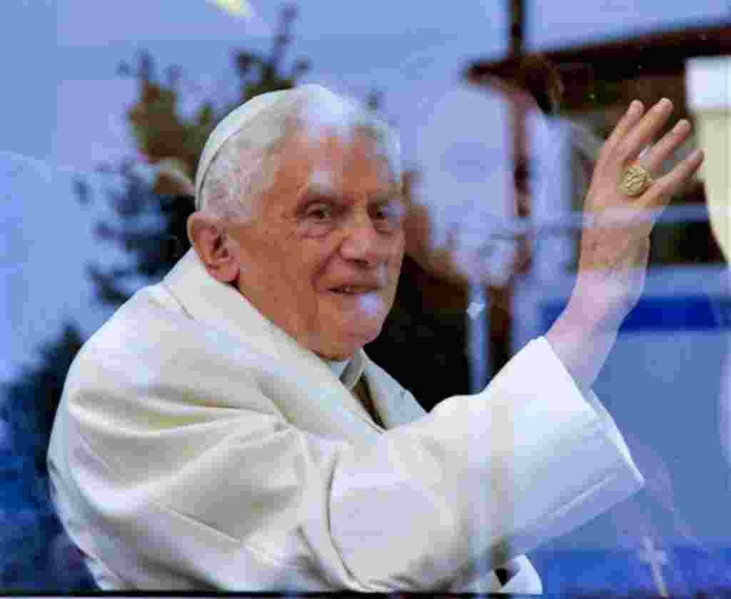 Papa Benedict XVI, líder de la Iglesia Católica.