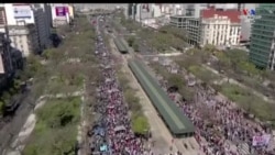 Արգենտինայում հազարավոր ցուցարարներ բարձրաձայնում են չքավորության և գործազրկության մասին