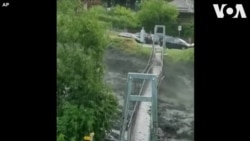 Mưa lớn gây lũ lụt và lở đất ở Thụy Sĩ