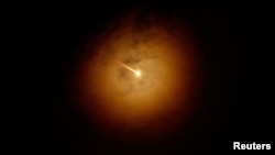 دیمەنی مووشەکی ئێران کە بەرەو ئیسرائیل هەڵدراو