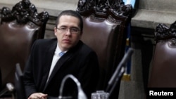 Felipe Alejos Lorenzana, ex primer secretario del Congreso de Guatemala, fue uno de los funcionarios señalados por actos de corrupción en una lista del Departamento de Estado de EE: UU.