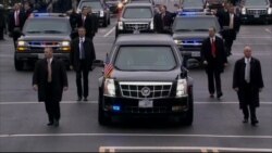 President Trump Parade Crowd Close Up