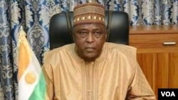 Issoufou Katambe, ministre de la défense nationale du Niger. 