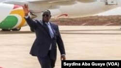 Macky Sall à Dakar, le 23 mars 2019. (VOA/Seydina Aba Gueye)