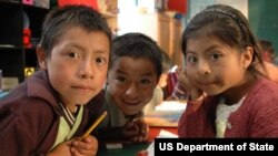 School children in Guatemala. (file USAID)