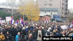 Protesti u Sjevernoj Mitrovici 27. novembra