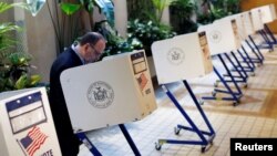 Glasanje na primarnim izborima u Njujorku