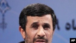 Iranian President Mahmoud Ahmadinejad (file photo)