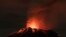 FILE - Smoke rises from the Popocatepetl as it spews incandescent volcanic material on the outskirts of Puebla, Mexico, July 4, 2013.  