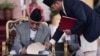 Nepal's new prime minister has taken the oath of office in Kathmandu