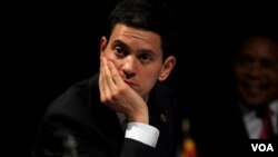 Kepala Komite Penyelamat Internasional (IRC) yang juga mantan Menlu Inggris, David Miliband (foto: dok).