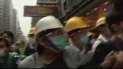 Xảy ra xô xát khi chính quyền Hồng Kông giải tán biểu tình