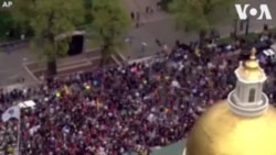 Երկուշաբթի օրը Միչիգանի հարյուրավոր բնակիչներ ցույցի էին դուրս եկել