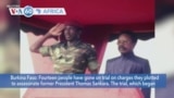 VOA60 Africa - After 34 Years, Murder Trial of Former Burkina Faso President, 12 Others Begins