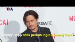 Piala Oscar dan Johnny Depp