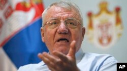 ဆားဘီးယားဝန်ကြီးချုပ်ဟောင်း Vojislav Seselj 