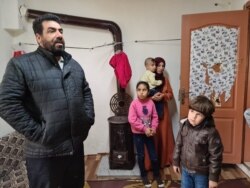 Mohammed al-Awas, 46, says while Turkey is safer than Syria, he has no way to support his family in Istanbul, April 17, 2021. (Heather Murdock/VOA)