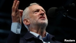 Jeremy Corbyn, pemimpin partai Buruh Inggris (foto: dok).