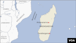Map of Madagascar