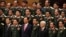 Vietnamese President Truong Tan Sang, front row left, Prime Minister Nguyen Tan Dung, front row third left, and Communist Party General Secretary Nguyen Phu Trong, front row third right, pose for a group photo with the Army generals after the election for the new Central Committee in Hanoi, Vietnam, Tuesday, Jan. 26, 2016.