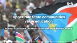 Upper Nile State communities value education