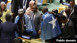 Wasiirka Arrimaha Dibadda iyo Danjiraha Somalia ee UN-ka