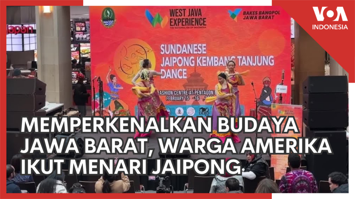 Memperkenalkan Budaya Jawa Barat, Warga Amerika Serikat Ikut Menari Jaipong dan Menikmati Sate Maranggi