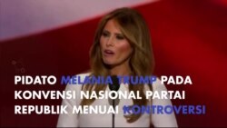 Pidato Melania Trump Jiplak Michelle Obama?