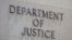 FILE - The outside of the Department of Justice building in Washington. A Russian internet propaganda campaign that spread disinformation in the U.S. and relied on artificial intelligence has been disrupted, the department said recently.