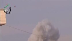 一支救援車隊在敘利亞境內遭遇空襲