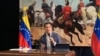 El líder opositor venezolano Juan Guaidó en una conferencia de prensa en el este de Caracas. Mayo 16, 2021. 