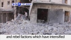 VOA60 World PM - UN: Millions in Syria’s Aleppo Without Running Water, Electricity