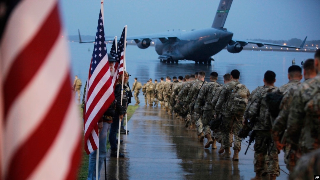 Američki padobranci, 4. januar 2020. Foto Spc. Hubert Delany III/U.S. Army via AP