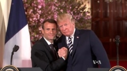Trump's Interactions With Macron, Merkel Tell Different Stories