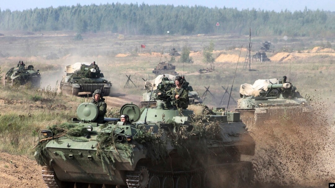 Hôm 14/9, Nga và đồng minh Belarus đã khởi động một cuộc tập trận quân sự kéo dài một tuần.