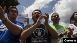 Una de las exigencias de la MUD, las cuales han sido entregadas a Unasur estipula la inclusión de los estudiantes en la mesa de diálogo. (Foto: La Patilla).