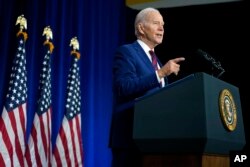 President Joe Biden speaks on efforts to reduce gun violence at The Boys & Girls Club of West San Gabriel Valley, Tuesday, March 14, 2023, in Monterey Park, Calif. (AP Photo/Evan Vucci)