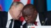 S. Africa Oppo Presses for Putin's Arrest