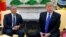 Le président américain Donald Trump reçoit son homologue colombien Ivan Duque à la Maison-Blanche, Washington, le 13 février 2019.
