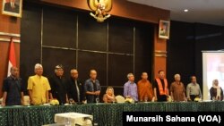 Sejumlah Tokoh Bangsa Sampaikan Pesan Damai Bulan Ramadan (Foto: Munarsih Sahana)