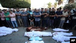 Žrtve bombardovanja Gaza