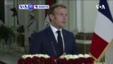 VOA60 DUNIYA: A Iraqi shugaban Faransa Emmanuel Macron, ya gana da takwaransa Barham Salih