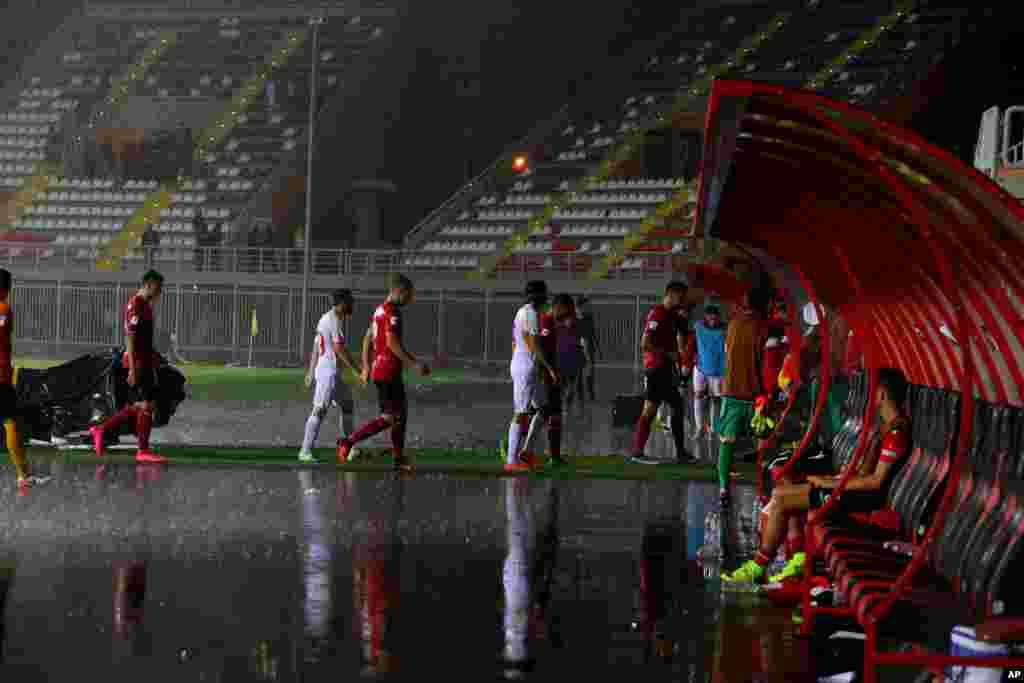 CORRECTION Soccer WCup 2018 Albania Macedonia