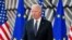 President Joe Biden arrives for the United States-European Union Summit at the European Council in Brussels.