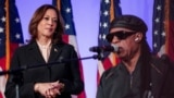 Mataimakiyar shugaban Amurka, Kamala Harris a Georgia.