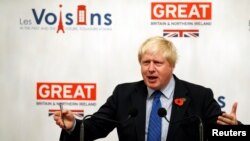 Menteri Luar Negeri Inggris Boris Johnson (Foto: dok.)