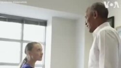 Օբամայի հանդիպումը կլիմայական հարցերով շվեդ ակտիվիստ Գրետա Թունբերի հետ