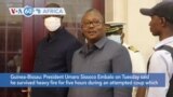 VOA60 Africa - ECOWAS Condemns 'Attempted Coup' in Guinea-Bissau