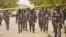 Policiers dans les rues de Kano au Nigeria le 19 mai 2014.