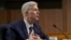 Supreme Court Justice nominee Neil Gorsuch testifies on Capitol Hill in Washington, March 22, 2017, during his confirmation hearing before the Senate Judiciary Committee.
